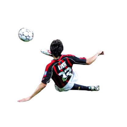 "Prime AC Milan" Inspired Leather Jacket - Jogo Funcional 
