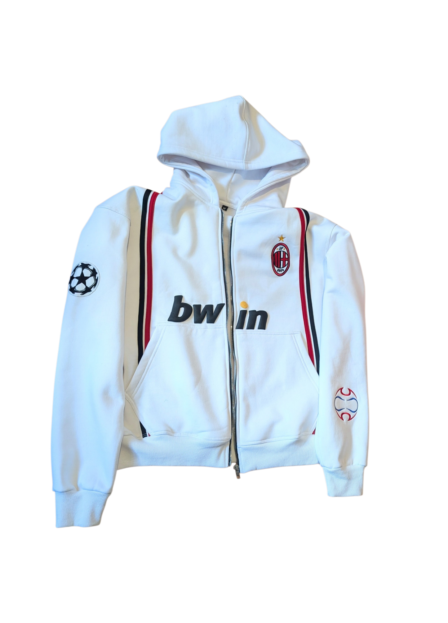 Milan Inspired Retro Zip Up - Jogo Funcional 
