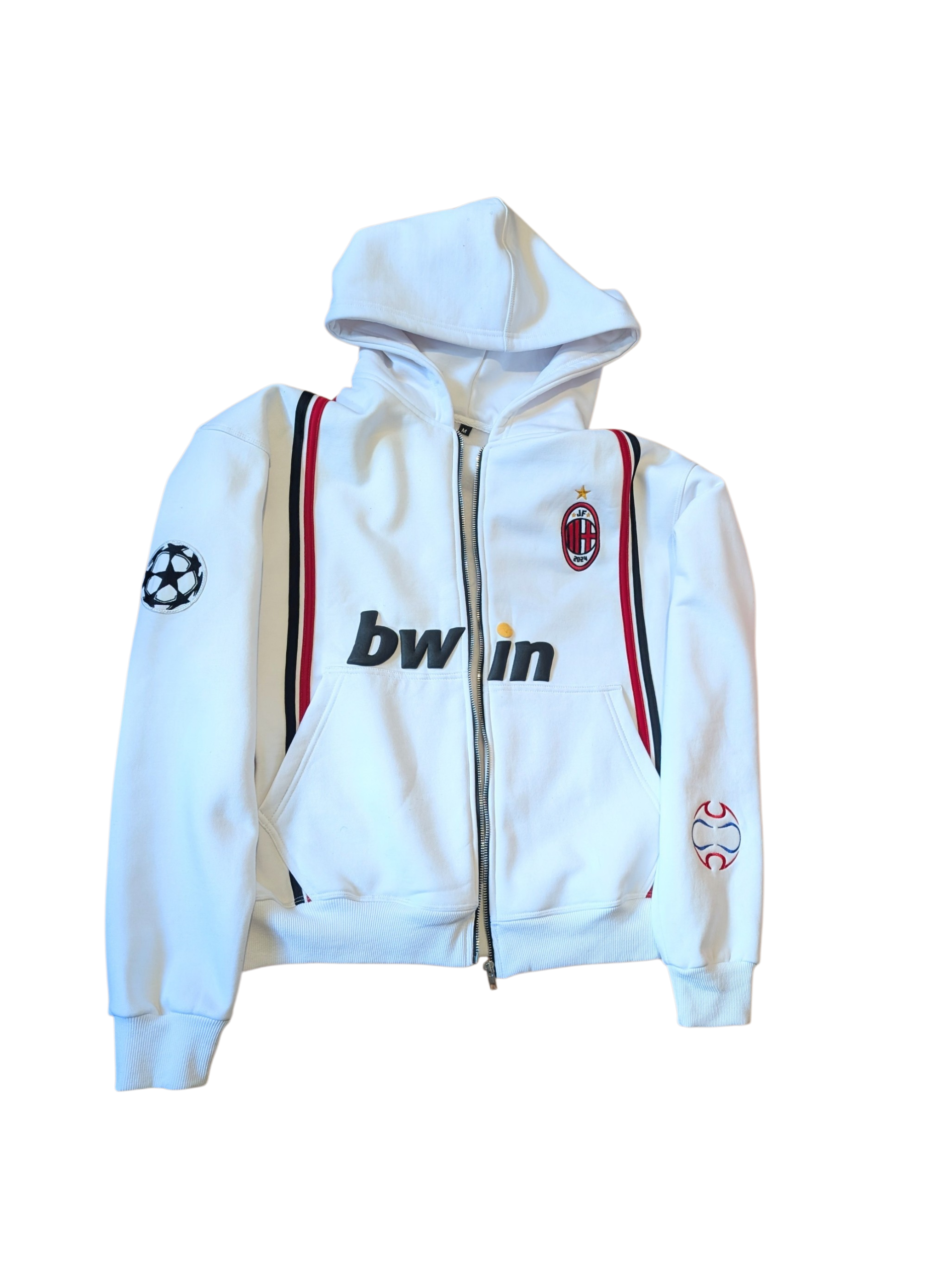 Milan Inspired Retro Zip Up - Jogo Funcional 